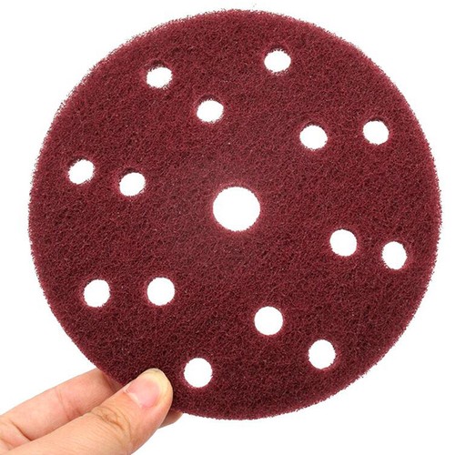 6 inch Sanding Discs With Hole Hook & Loop Sandpaper 240-800 Grit Scouring Pads - Foto 8 di 12