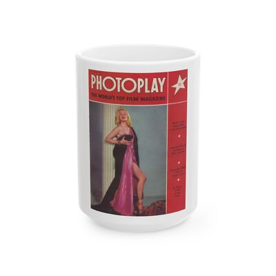 Diana Dors #130 - Mag. Cover (Vintage Female Icon) White Coffee Mug
