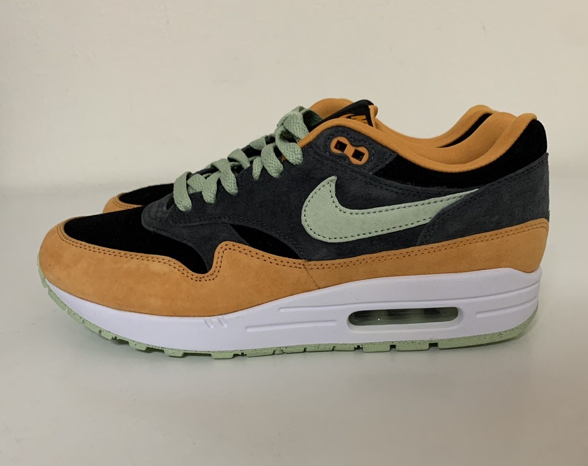 Nike Air Max 1 PRM Ugly Duckling Mens Sz 9.5 Honeydew Black  display picture 2