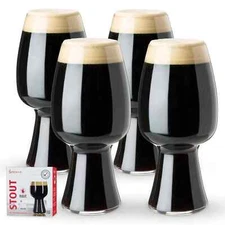 Spiegelau Craft Beer STOUT European-Made Lead-Free Crystal 21oz Set of 4