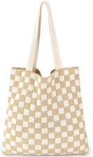 Crochet Tote Bag For Women, Crochet Mesh Beach Tote Bag Summer Vacation