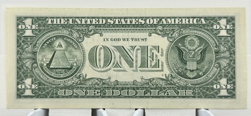 1951 March 19 Birthday Gift Anniversary Dollar Fancy Serial Number Note $1 - Picture 3 of 3