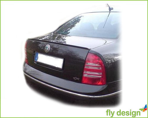 Fits Skoda Superb Tuning B5 2001- Spoiler Rear Trunk Lip