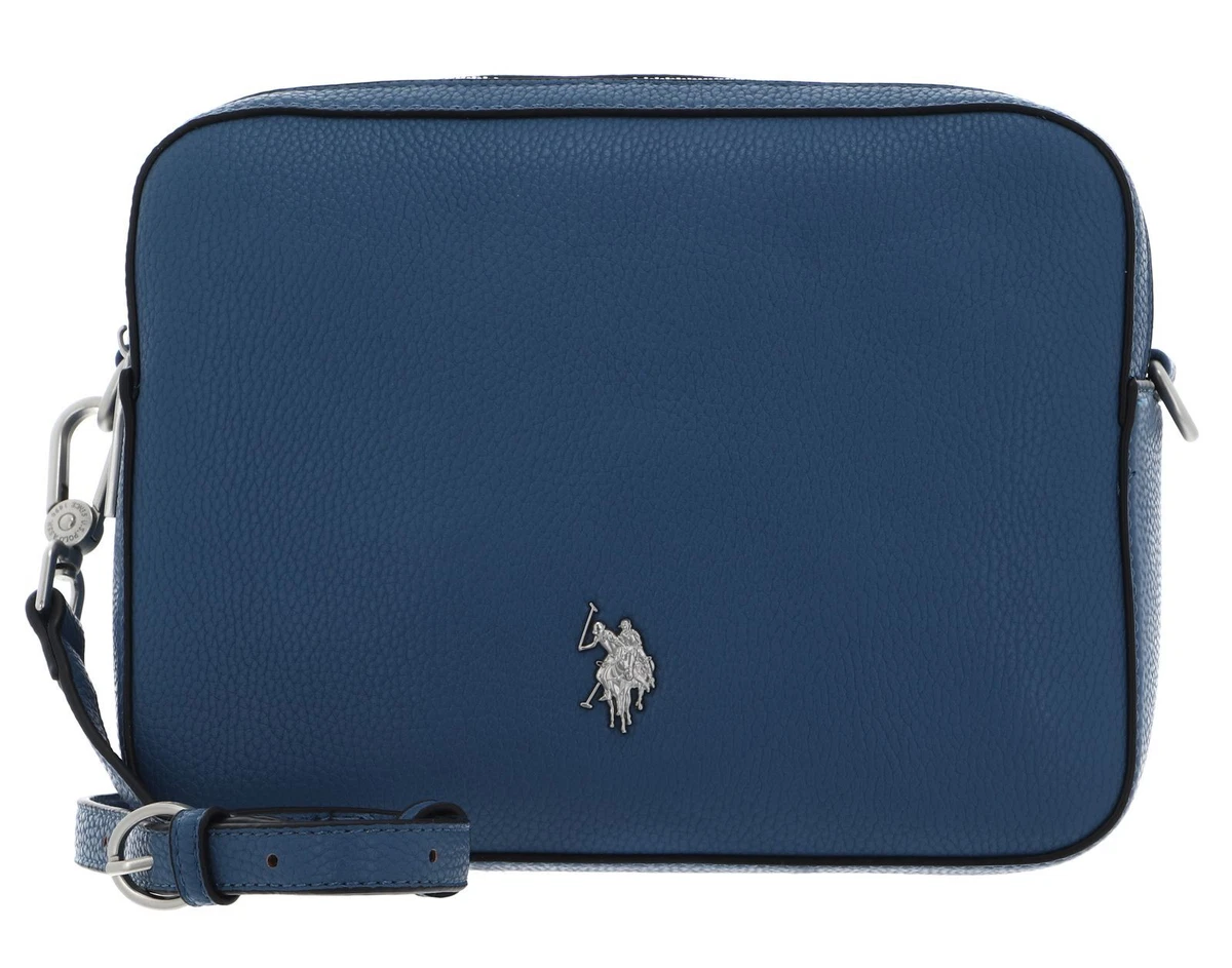 U.S. POLO ASSN. borsa a tracolla Zip Crossbody Blue eBay