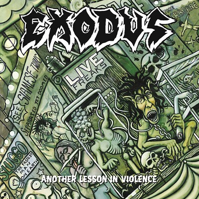 Exodus Another Lesson In Violence 12x12 Album Cover Replica Poster