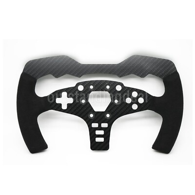 PC SIM Racing Steering Wheel (w/ Suede) Gaming Modification Parts for MOZA R5