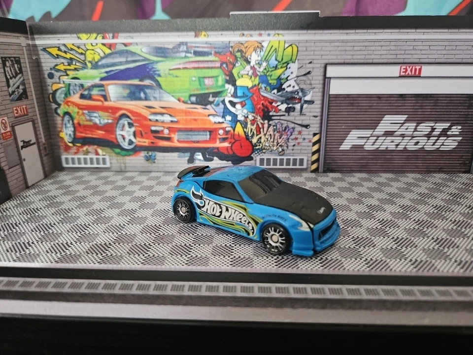 Rare Hot Wheels 2011 RC Stealth Rides Nissan 370Z Racing Car Loose only Untested - Image 2 of 4