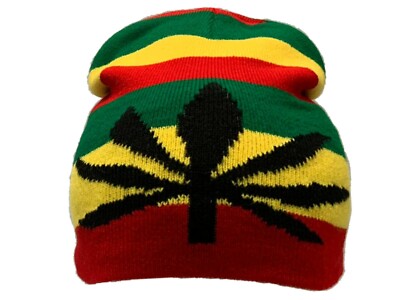 Beanie Cappello Bob Marley Rasta Jamaican Reggae Hat Bob Marley