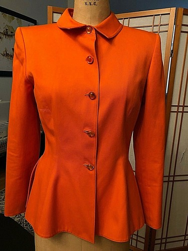 Claude Montana, Giacca/blazer donna vintage Claude Montana taglia 38/4 colore arancione