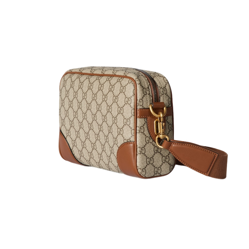 SS　GUCCI コンパクトボディバッグ ベージュブラウン SS様専用 GUCCI コンパクトボディバッグ ベージュブラウン