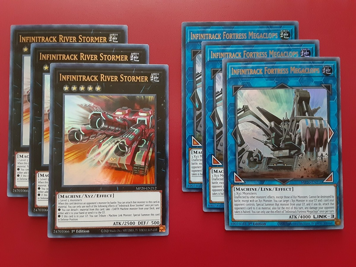 Yu-Gi-Oh! Infinitrack Machine Deck 55 Cards, Tournament Ready Budget Build Yu-Gi-Oh! Infinitrack Machine Deck 55 Cards, Tournament Ready Budget Build