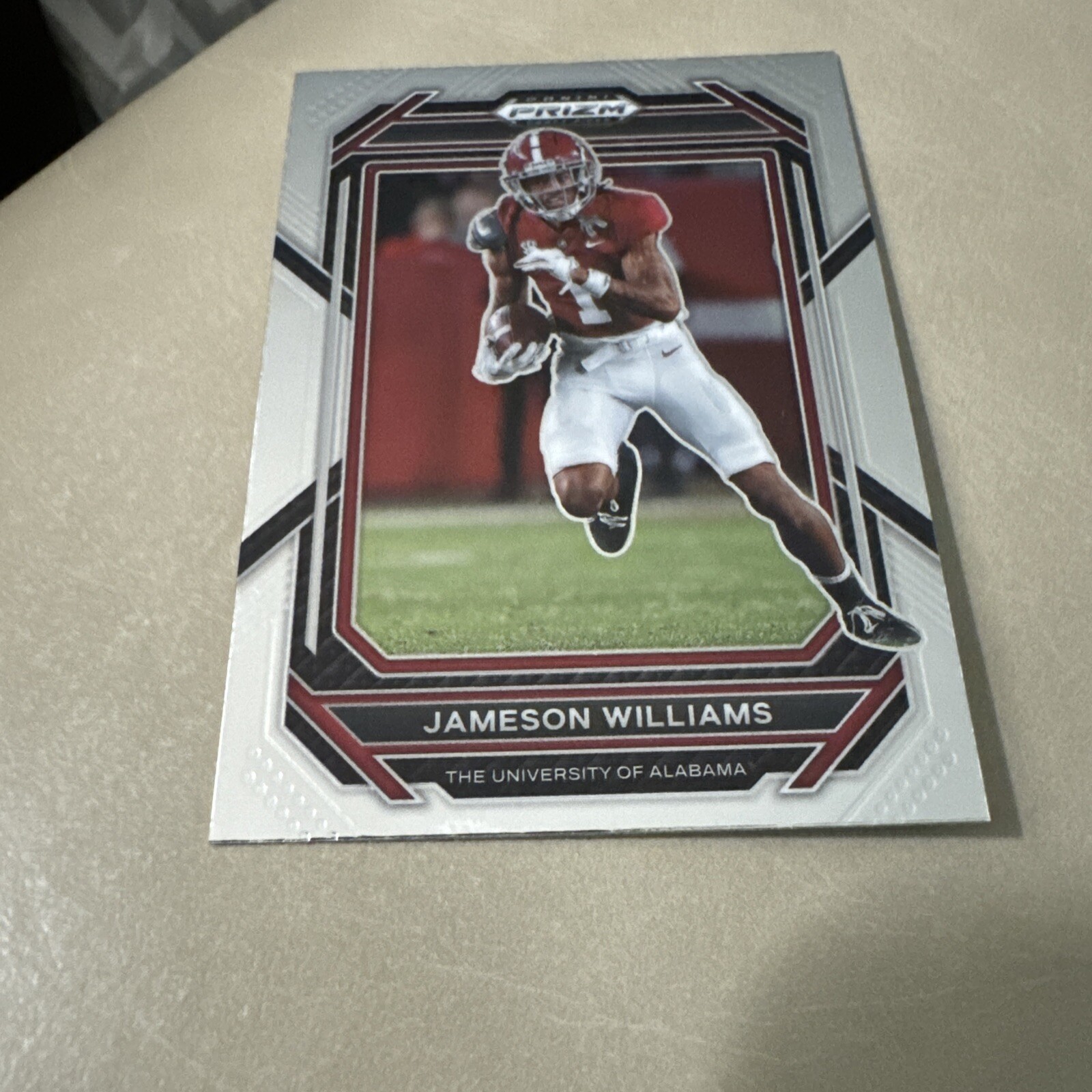 2023 Panini Prizm Draft Picks #47 Jameson Williams ALABAMA DETROIT LIONS