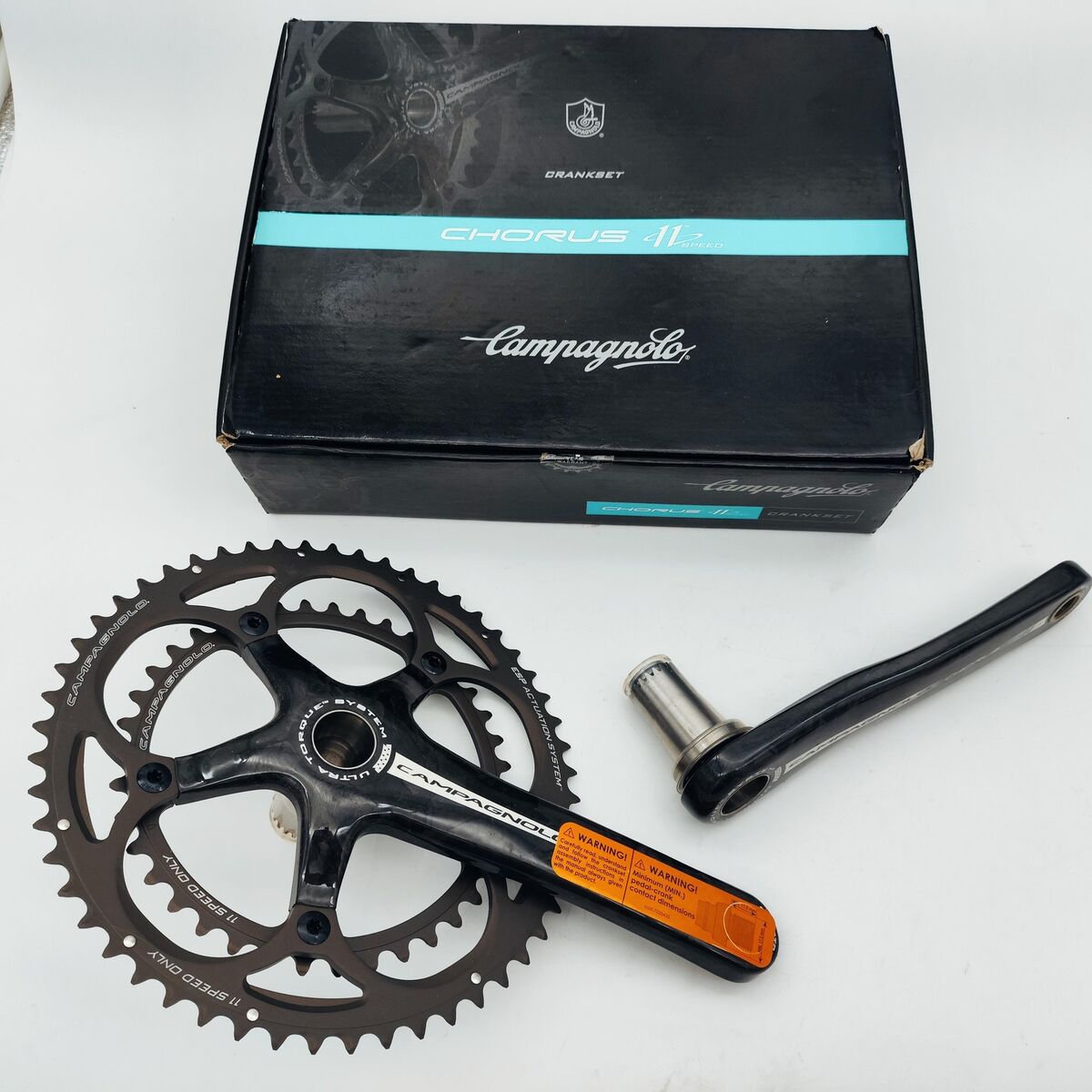 Campagnolo CHORUS Carbon 11 Speed Standard 53/39 Crankset Campagnolo CHORUS Carbon 11 Speed Standard 53/39 Crankset