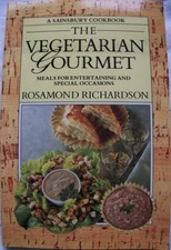 A SAINSBURY COOKBOOK: THE VEGETARIAN GOURMET by Rosamond Richards Book The Cheap