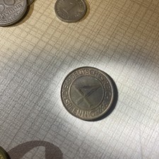 4 Reichspfennig 1932 A "Br&uuml;ning-Taler" Weimarer Republik