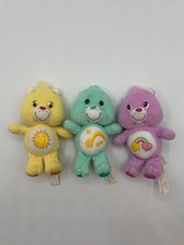 Care Bears Lot Funshine Wish Best Friend Bear 5" Small Mini Plush Sun Star Heart