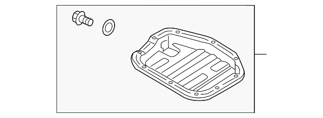 Genuine Nissan Oil Pan 11110-3TS1B