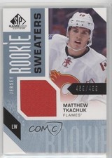 2016-17 SP Game Used Rookie Sweaters 459/499 Matthew Tkachuk #RS-MT 0sw9