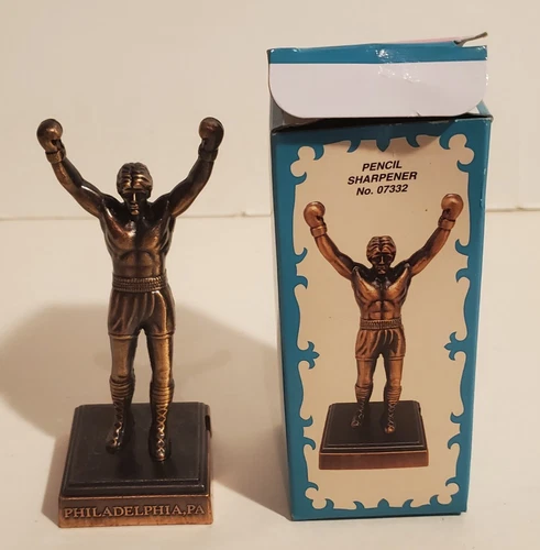 PHILADELPHIA ICON ROCKY BALBOA SYLVESTER STALLONE FIGURAL MOVIE PENCIL SHARPENER