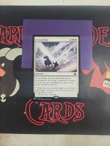 Magic The Gathering The List - Annihilation "Cataclysm" 3 MYTHIC NM