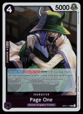 Page One OP01-112 Rare Romance Dawn One Piece Near Mint