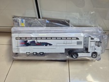 EDICOLA RACING CAR TARNSPORTERS MERCEDES ACTROS WILLIAMS MARTINI 1/43