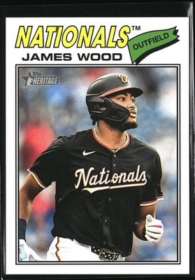 James Wood #295 2026 Topps Heritage