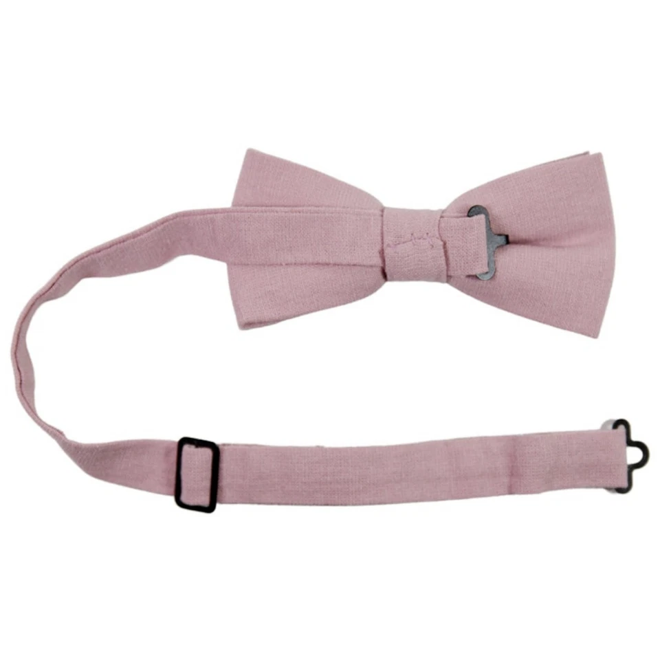 Men's Solid Color 3 W And 5 L Inch Pre-Tied adjustable Sequin Bow Ties - Image 3 of 3