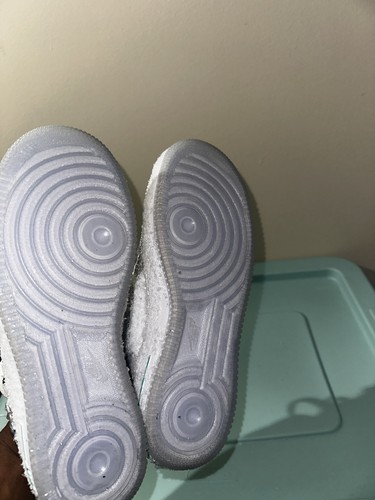 Nike Air Force 1 Custom Winter Icicle - Winter Wonderland Collection (SIZE 8.5) - Picture 7 of 7