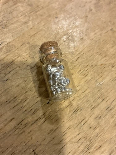 Silver Shot 10 Grams And Silver Bars .999 Fine Silver (2x) Glass Jars