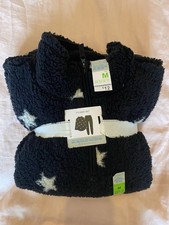 Primark  Fluffy Fleece Pyjama Set Velour Bottoms Size Medium New With Tags