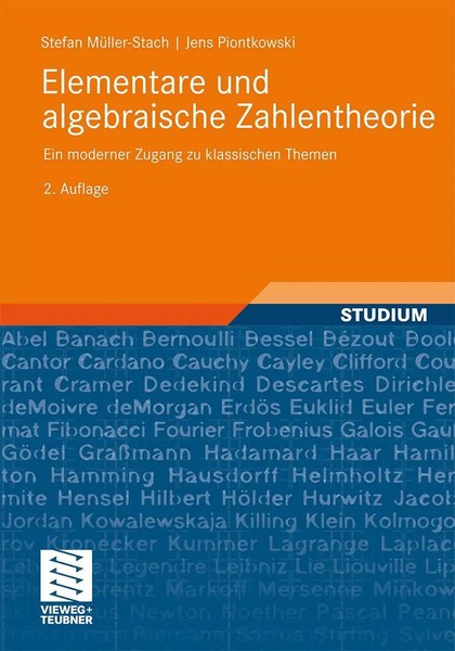 Stefan MüLler-Stach (U. A.) | Elementare Und Algebraische Zahlentheorie | Buch-image