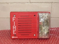 SIMPLEX 4903-9219 FIRE ALARM HORN STROBE RED 100 AVAILABLE
