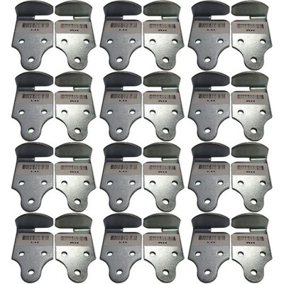 24 Pc Utility Trailer Wood Sides Latch Rack Stake Body Gates Corner Brackets Set
