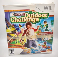 Active Life: Outdoor Challenge Mat Controller & Video Game Nintendo Wii 