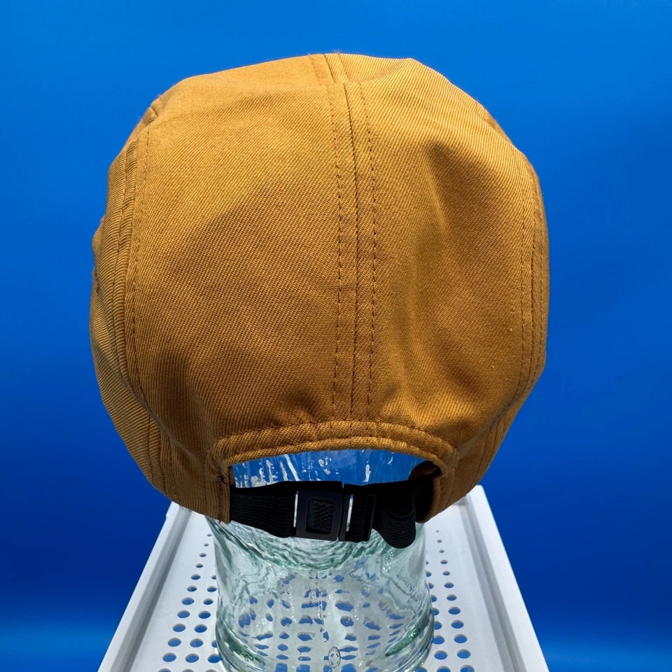 Gorra New Balance 5 Paneles Marrón Tostado Gamuza Parche Logo Ajustable Para Hombre Foto 4 de 4