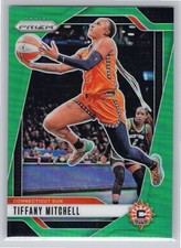 2024 Panini Prizm WNBA #57 Tiffany Mitchell Green Prizms Connecticut Sun
