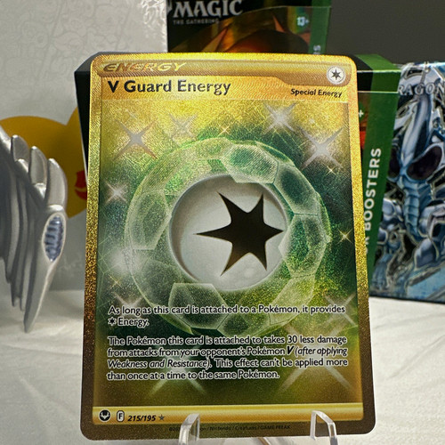 V Guard Energy 215/195 Swsh12 Silver Tempest Secret Rare Holo Full Art