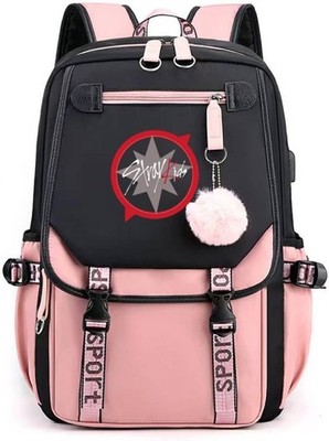 straykids Backpack Merch, SKZ Book Bag Casual Backpack