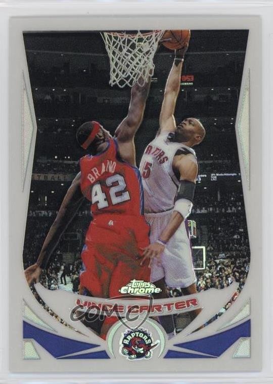 2004-05 Topps Chrome Refractor Vince Carter #30 HOF 05v0
