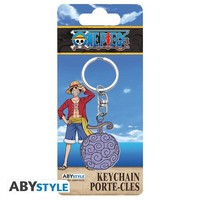 One Piece Gum Gum Devil Fruit PVC SchlüSselanhäNger SchlüSselanhäNger Abystyle S
