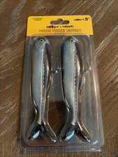 Hawg Hunter/Baitsanity Colab Finesse Minnow 'Dark Minnow' Swimbait 