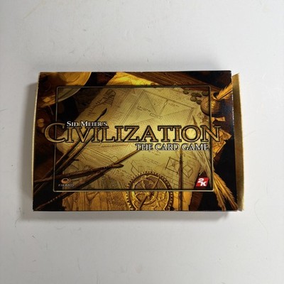 RARE Sid Meier s Civilization The Card Game VTG Firaxis 2K Logo 2006 Take-Two