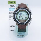 Timex Vintage Expedition Compass Box & Papers 2005 Indiglo Watch