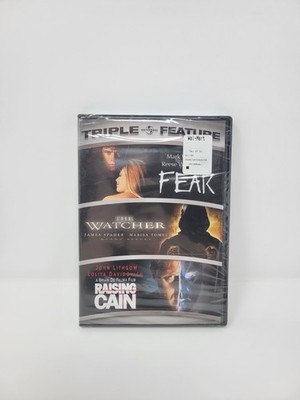 Fear/The Watcher/Rasing Cain Triple Feature (2-DVD, 2007, Widescreen) New Sealed