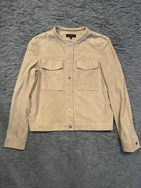 Women Antonelli Jacket Beige Suede 34 / XS / 42