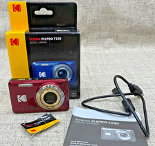 KODAK PIXPRO FZ55 Red Digital Camera Compact 16MP 5X Optical Zoom Vlogging
