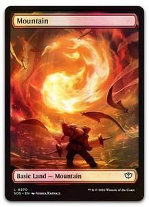 Mountain (0270) Foil Full Art Secrets of Strixhaven