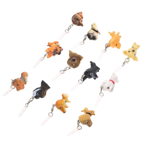 12 Pcs Mobiltelefon Kopfhörer Staubstopfen Telefon-Kopfhörerstecker - Photo 9 sur 12