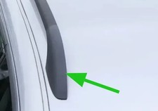 VW Passat 3B 3BGKappe Abdeckung für Dachreling Reling Dach vorne rechts schwarz